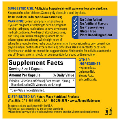 Natural drug free plant based dietary supplement bottle side angle