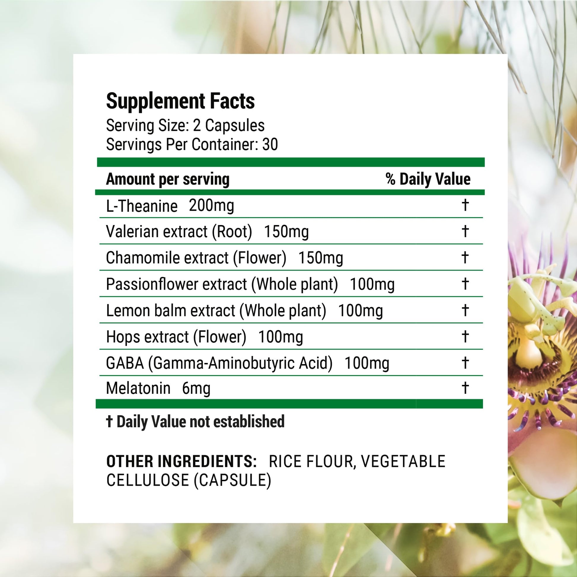 Nested Naturals Luna melatonin and valerian root capsules bottle