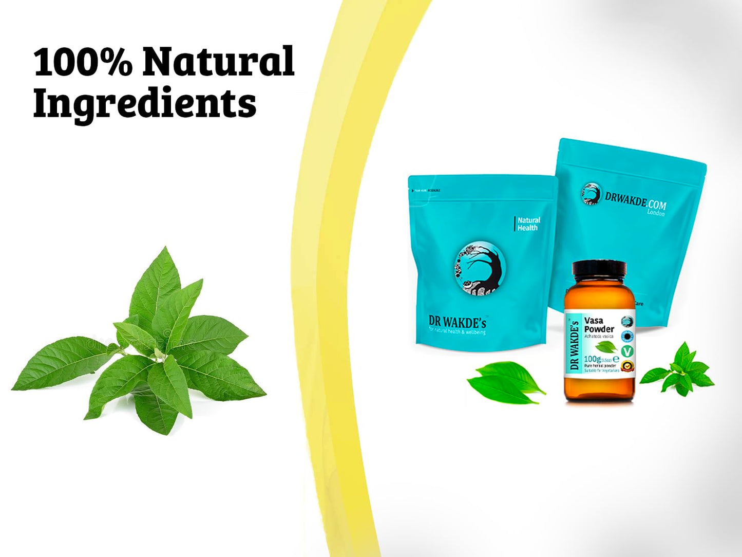 Dr Wakdes 500g raw and dried herbal supplement pouch