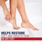 Aquaphor moisturizing socks box back view with ingredients