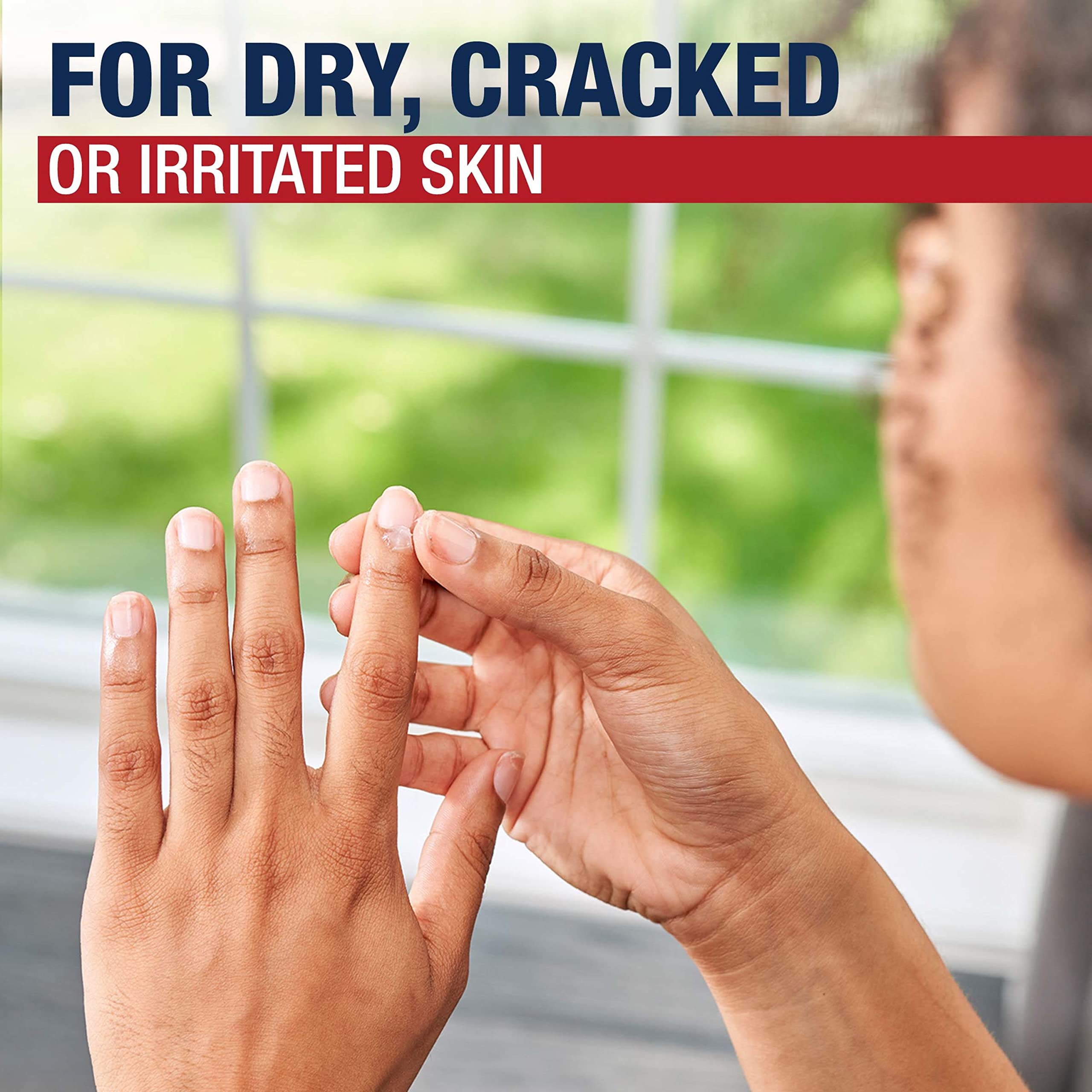 Dermatologist recommended Aquaphor advanced therapy tubes placed side by side for comparison.