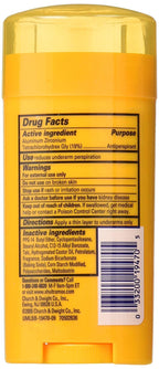 Arm And Hammer Ultramax deodorant twin pack layout