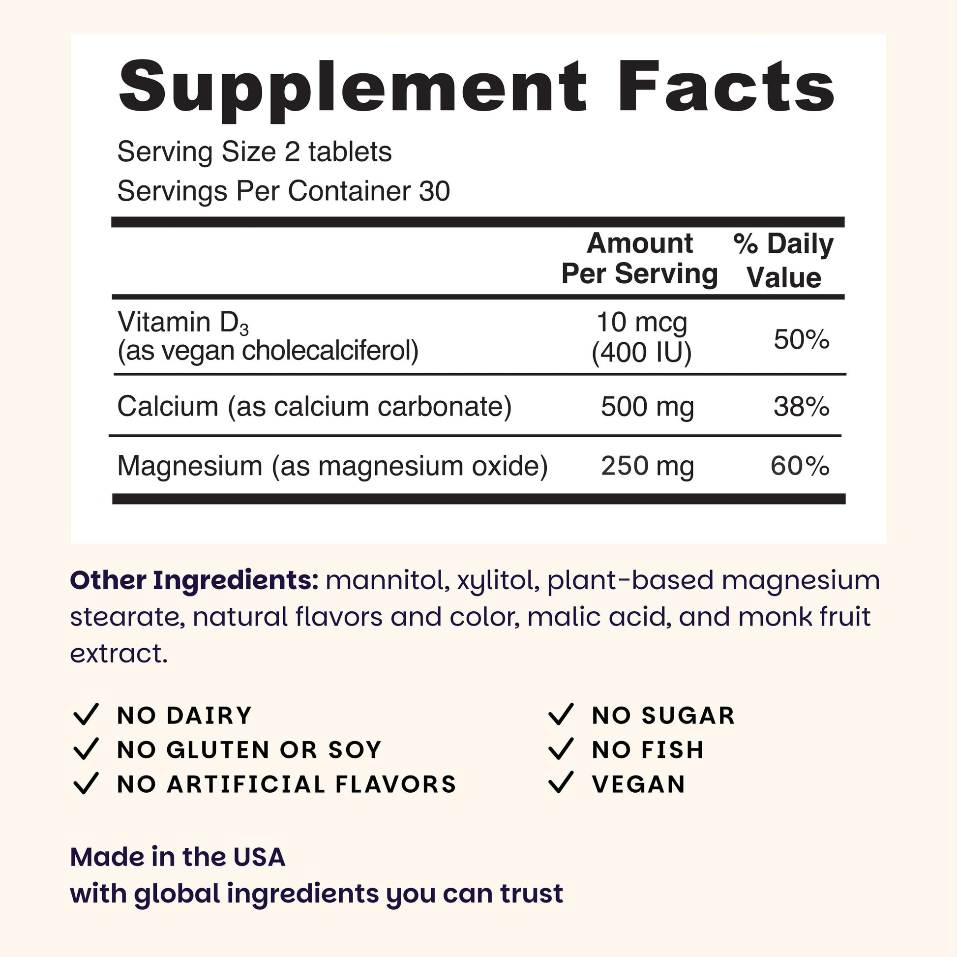 EZ Melts strawberry smoothie flavor supplement bottle