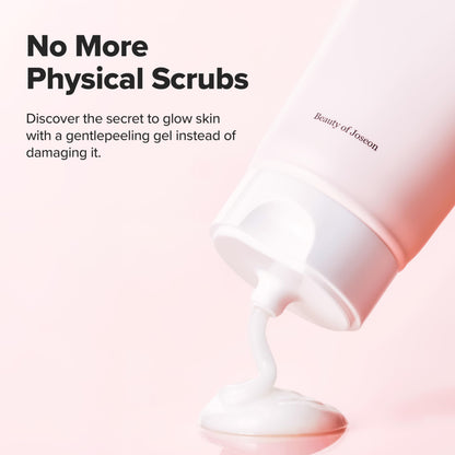 Beauty of Joseon soft face scrub showing plant-derived cellulose ingredients.