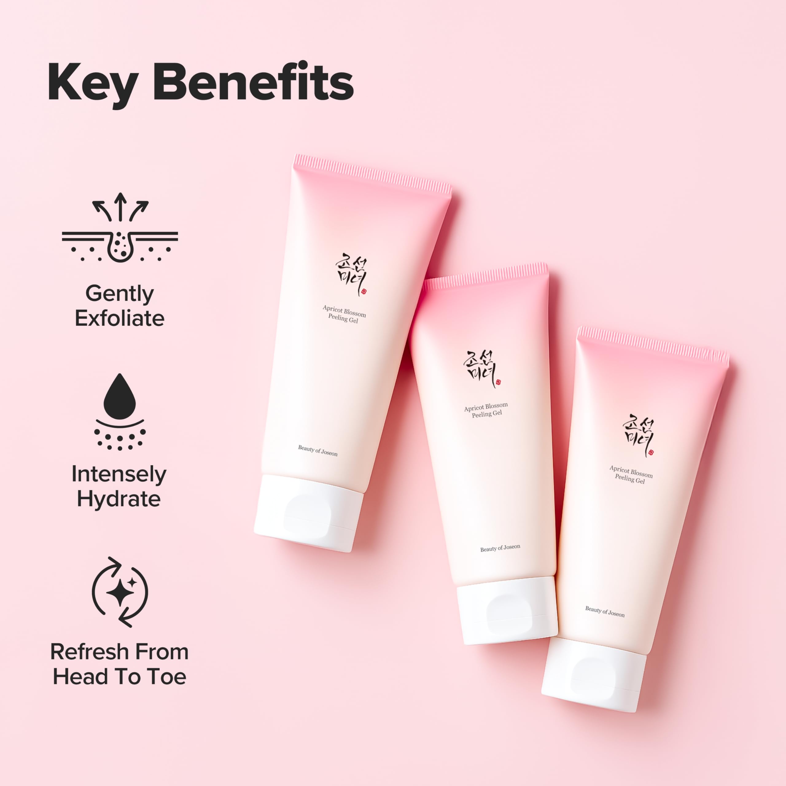 Authentic imported Korean skincare peeling gel for dead skin cells removal.