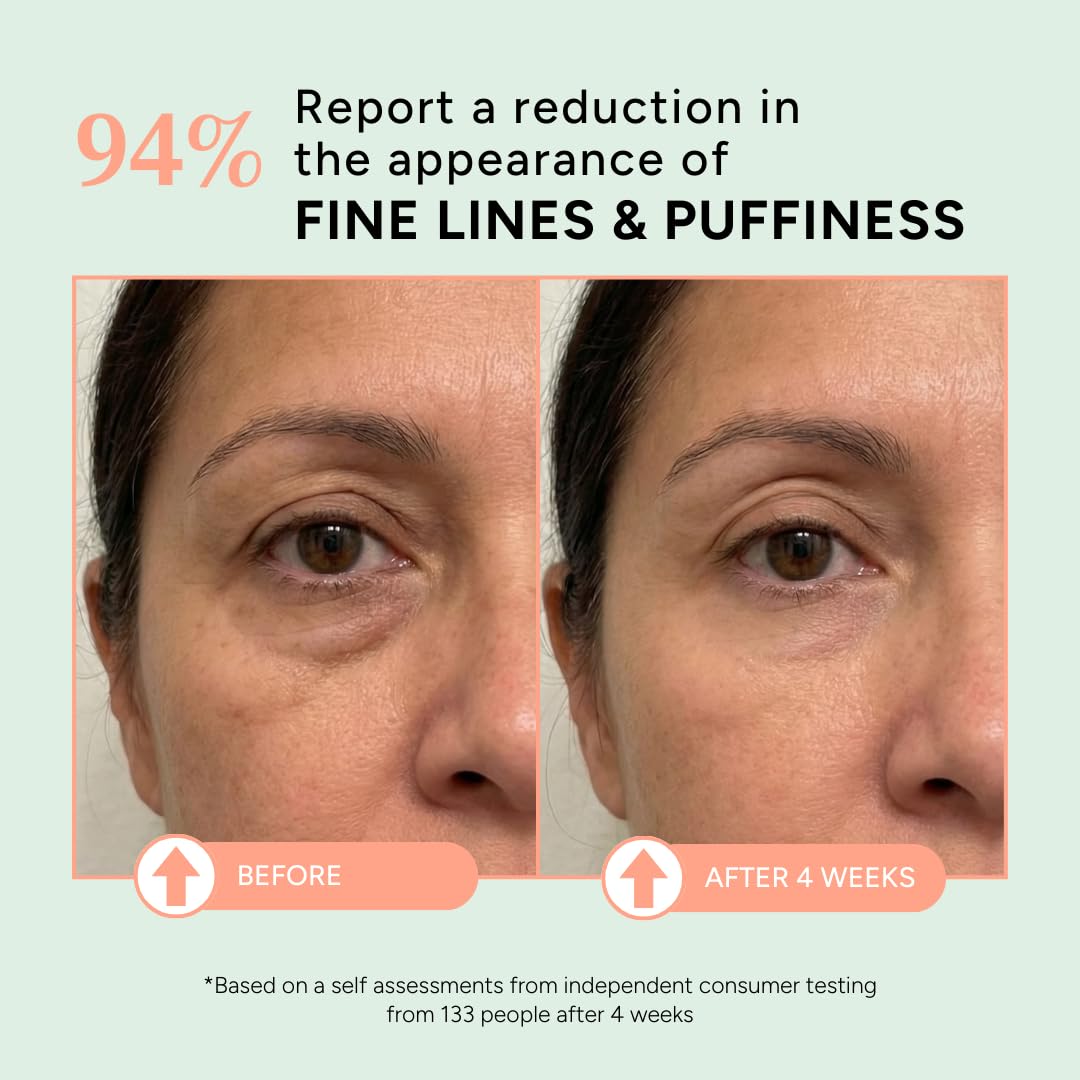 Eight Saints natural anti aging eye cream texture close up