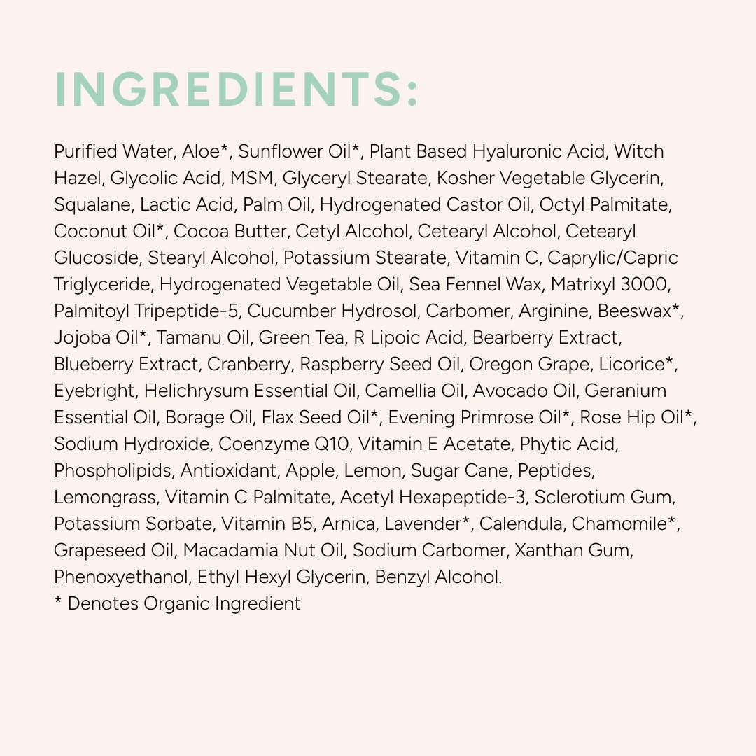 Eight Saints lifestyle view of natural skin care eye cream jar