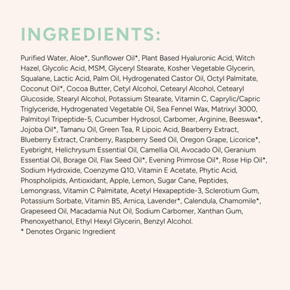 Eight Saints lifestyle view of natural skin care eye cream jar