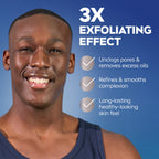 Nivea Men Maximum Hydration Face Scrub lifestyle application view