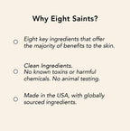 Eight Saints Firm Intentions cream lifestyle application on neck