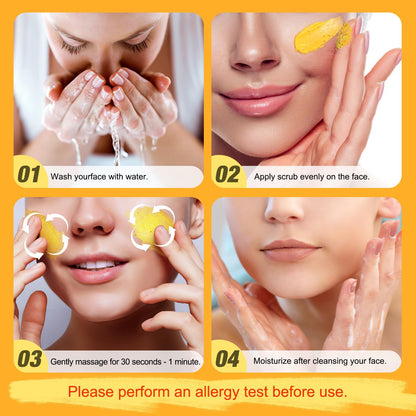 POP MODERN.C gentle physical microdermabrasion face wash cream for dark spot correction and acne control.