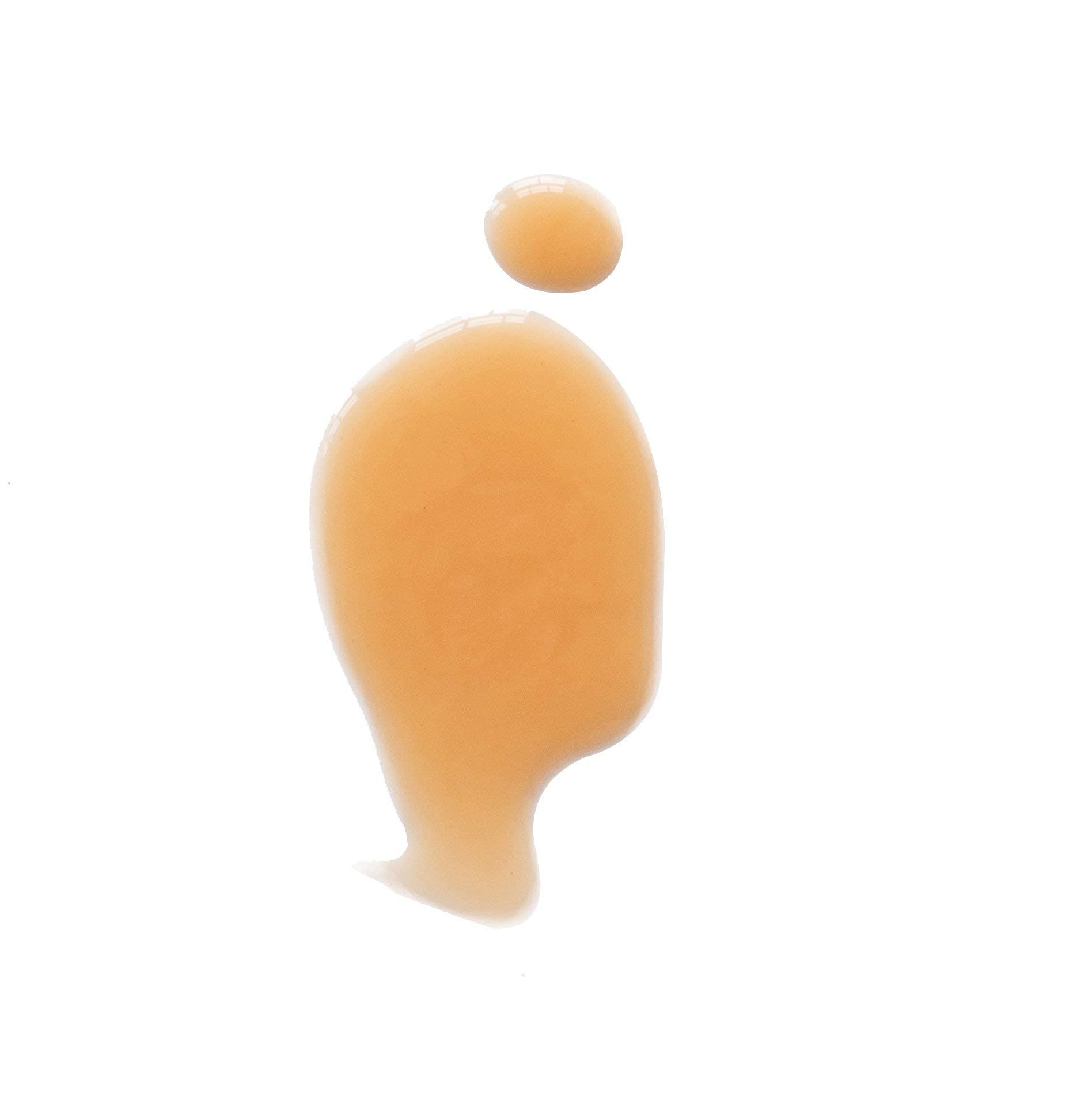 Texture shot of the swirled mud gel daily cleanser for sensitive skin