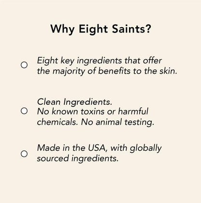 Eight Saints High Society luxury non comedogenic oil texture drop view