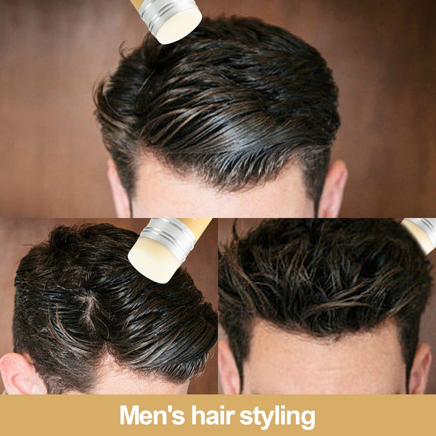 BestLand USA imported hair wax stick packaging back details and directions