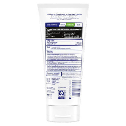 St. Ives Green Tea and Bamboo Acne Exfoliating Face Scrub product packaging.