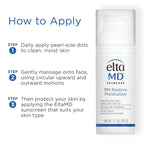 EltaMD PM Restore Face Moisturizer rear side information