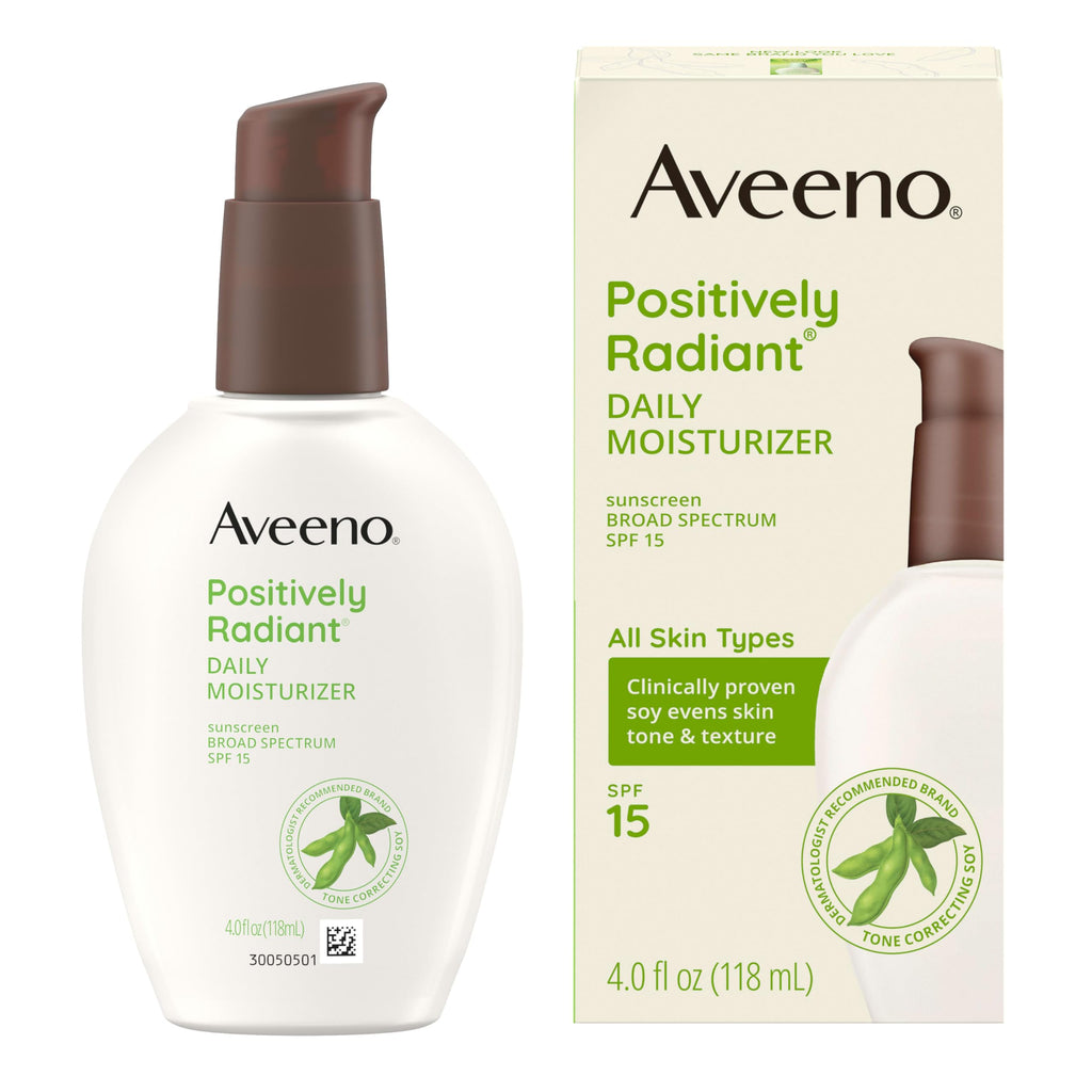 Aveeno oil-free facial moisturizer texture demonstration