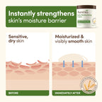 Aveeno Daily Moisturizing Cream open tub showing rich texture