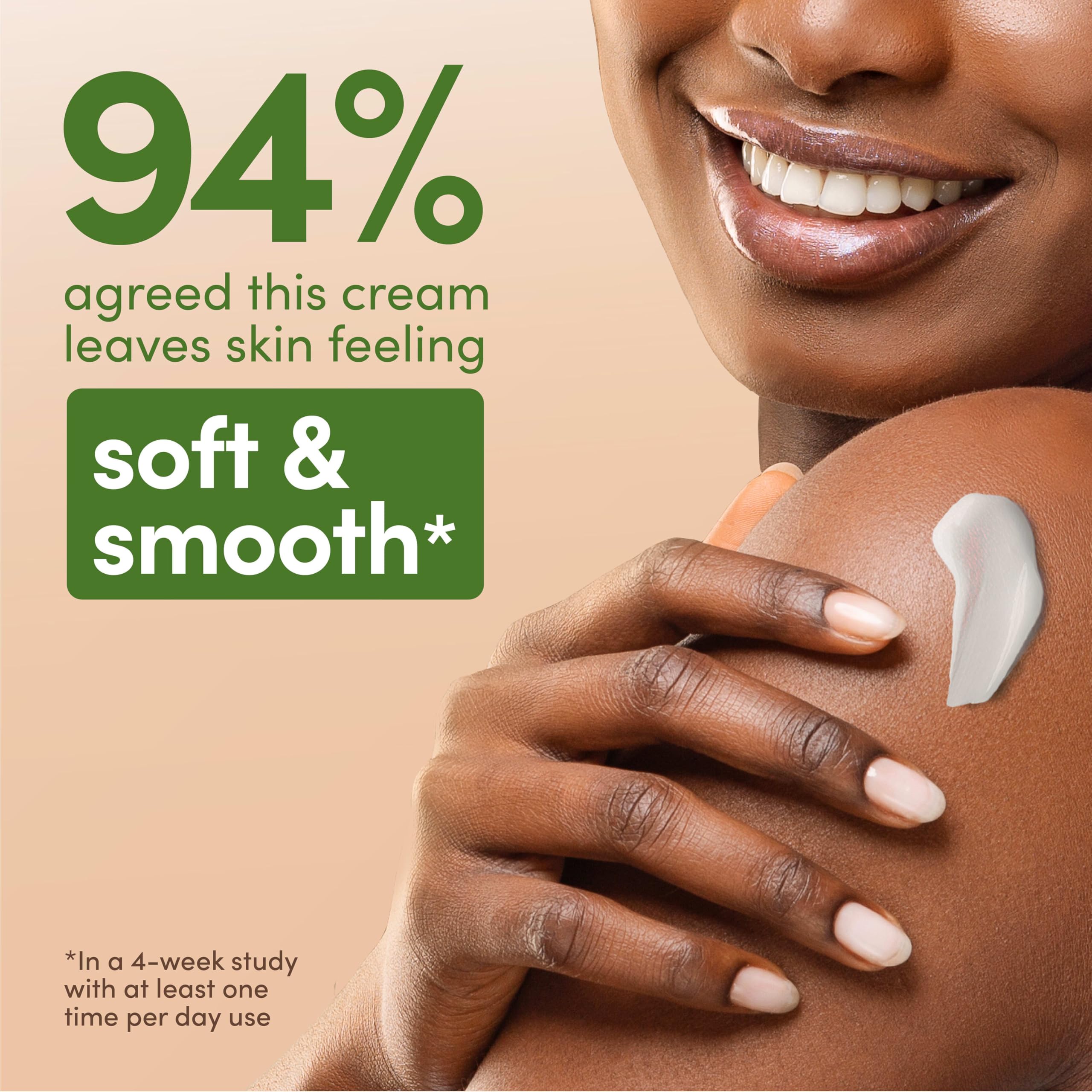 Dermatologist recommended Aveeno fragrance free moisturizing cream close up