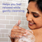 Aveeno lavender body wash packaging details