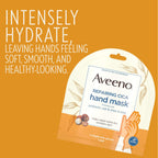 Aveeno Cica hand mask ingredients label and details