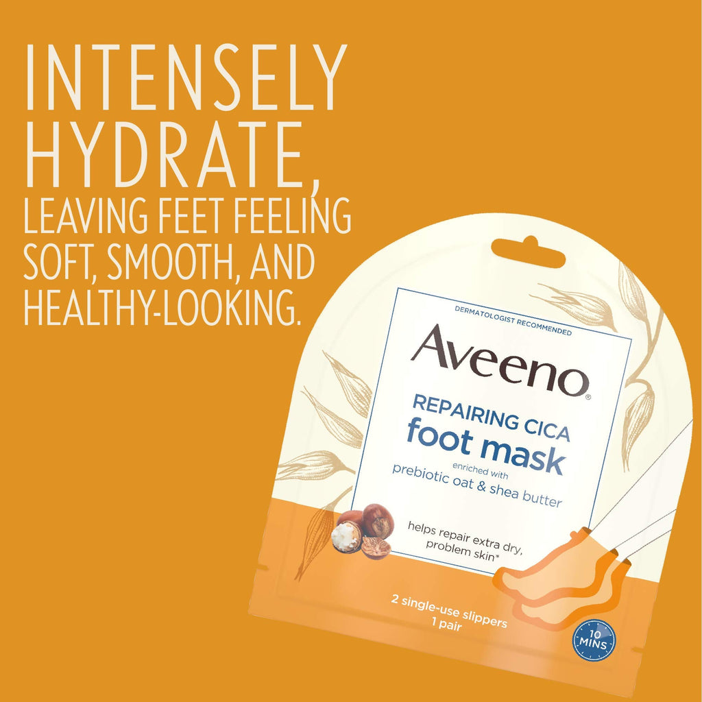 Non-drip glove and slipper format for extra dry skin care