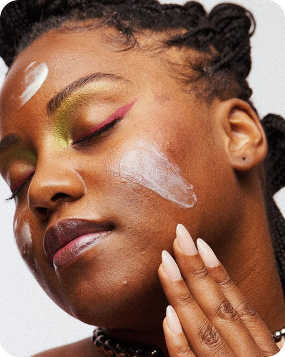 Topicals Faded acne scar clearing treatment showing product details and dermatologist-tested seal.