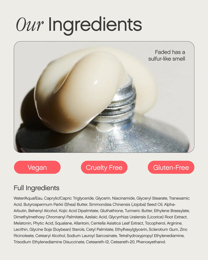 Topicals Faded mini serum for dark spots and uneven skin tone imported from USA.