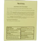 Texture preview of the ultra fine Aveeno oatmeal powder treatment for sensitive skin care.