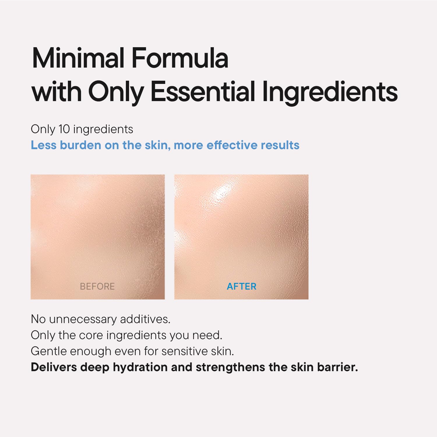 Close up shot of the iUNIK 98 percent beta glucan power moisture serum