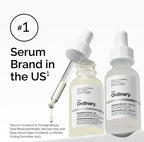The Ordinary beauty product collection arrangement