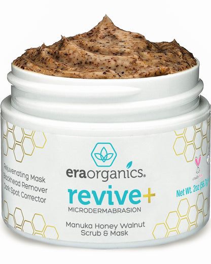 Era Organics natural skin care treatment showing protective inner seal under the cap