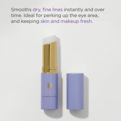 Tatcha squalane face balm twist up tube opened