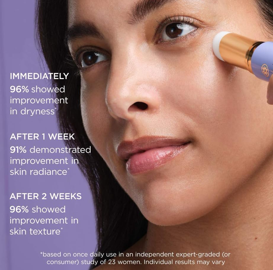 Tatcha line smoothing eye brightener stick texture closeup
