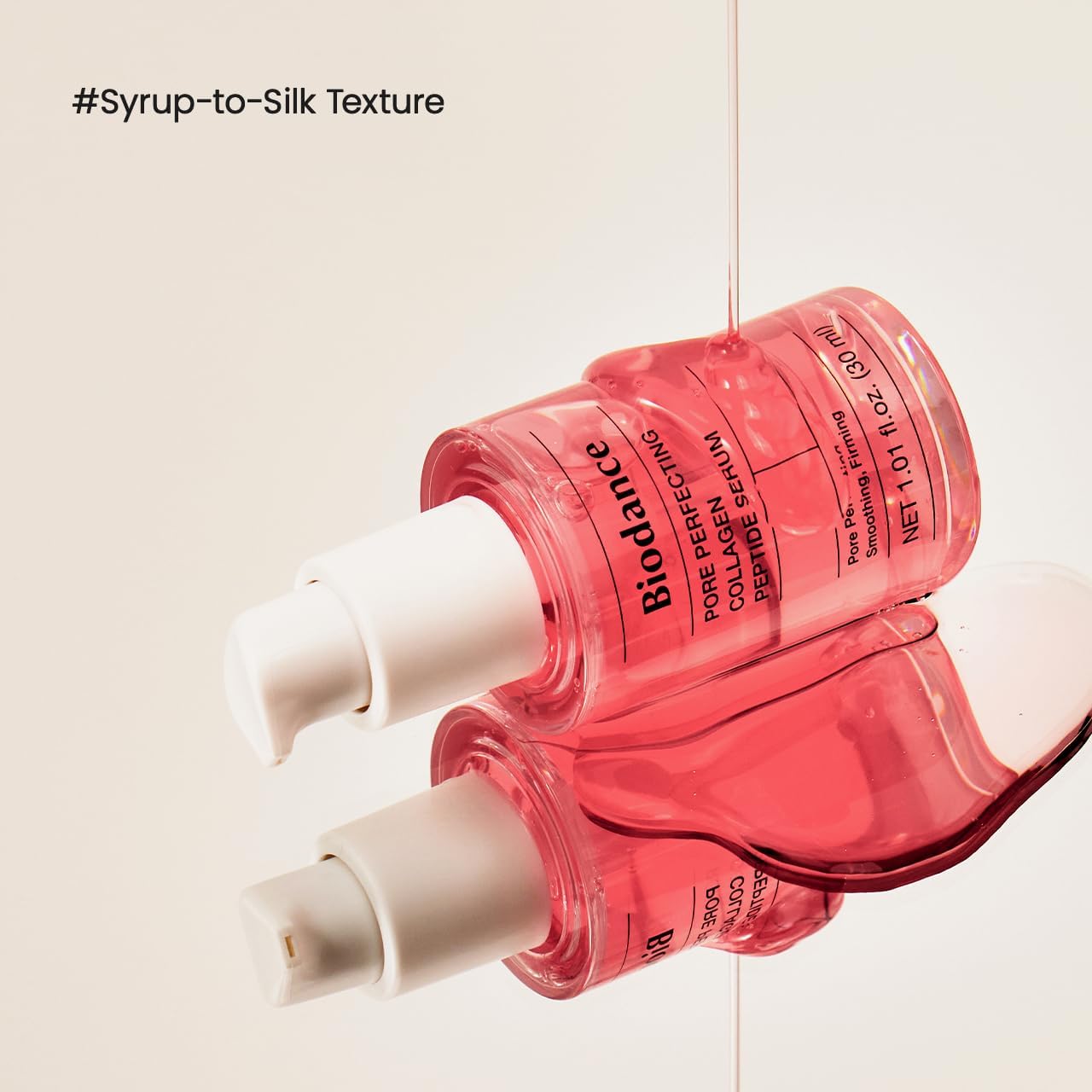 BIODANCE hypoallergenic skin firming and radiance boost serum liquid texture