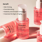 Biodance Pore Perfecting Collagen Peptide Serum ingredient highlights infographic
