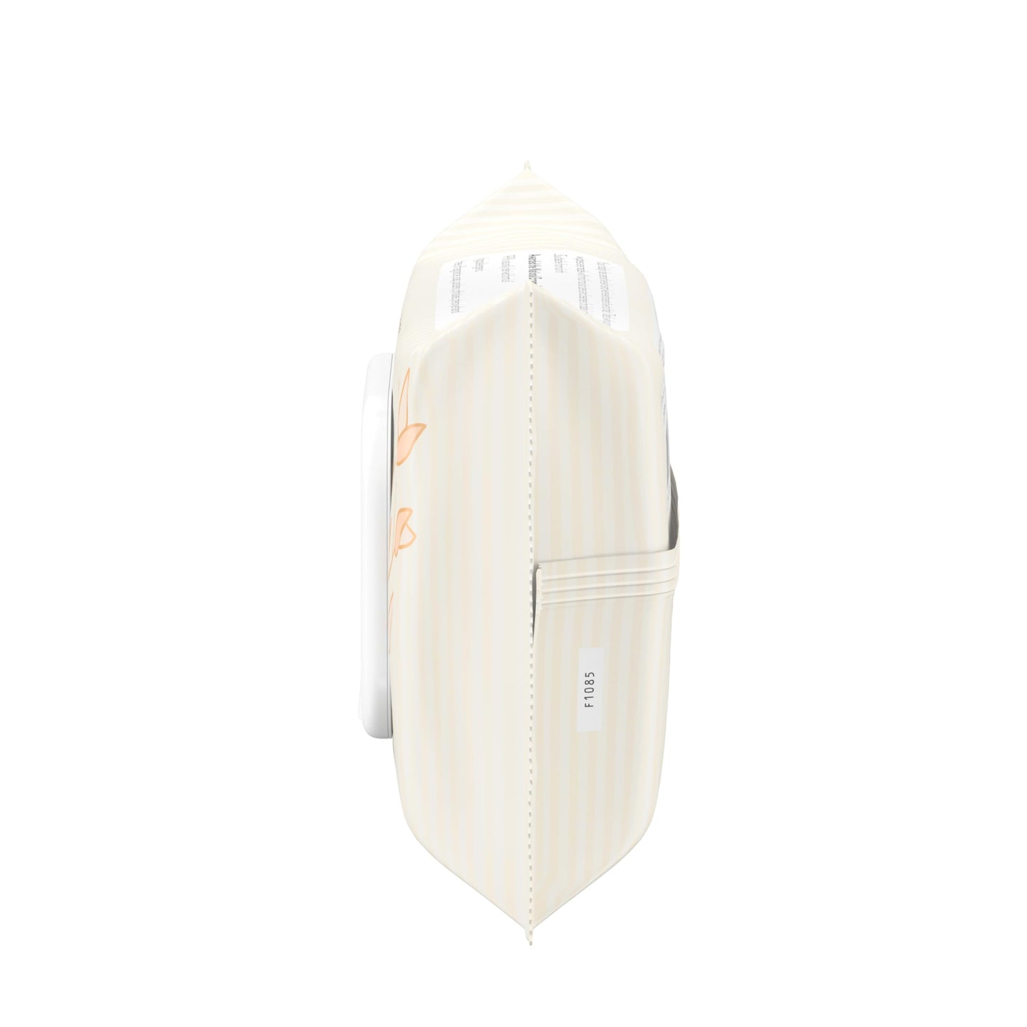 Side profile of four pack bundle of Aveeno Baby disposable sensitive skin wipes.