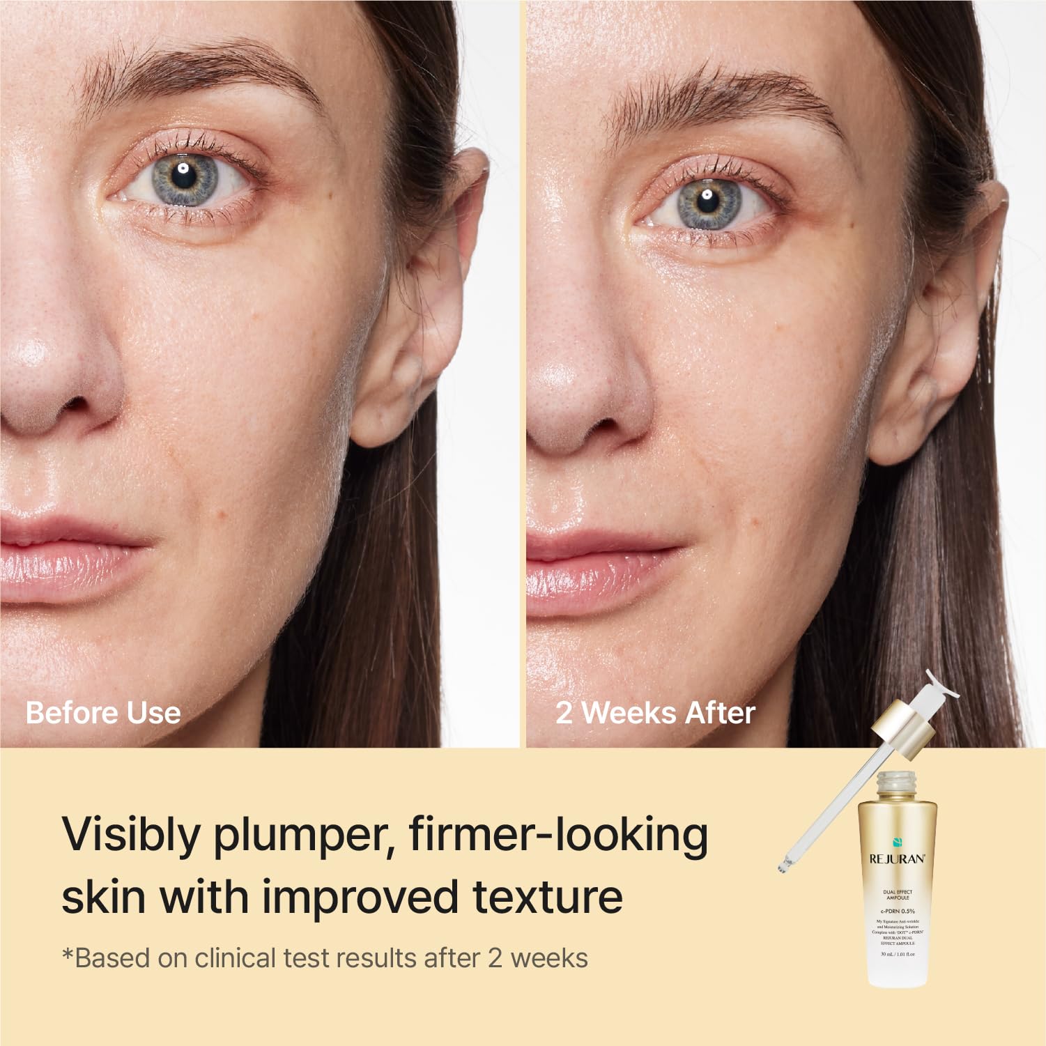 REJURAN wrinkle care and skin firming ampoule ingredients label
