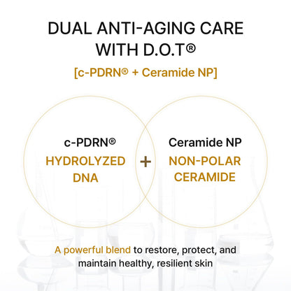 Authentic REJURAN dual anti-aging care facial serum for mature skin