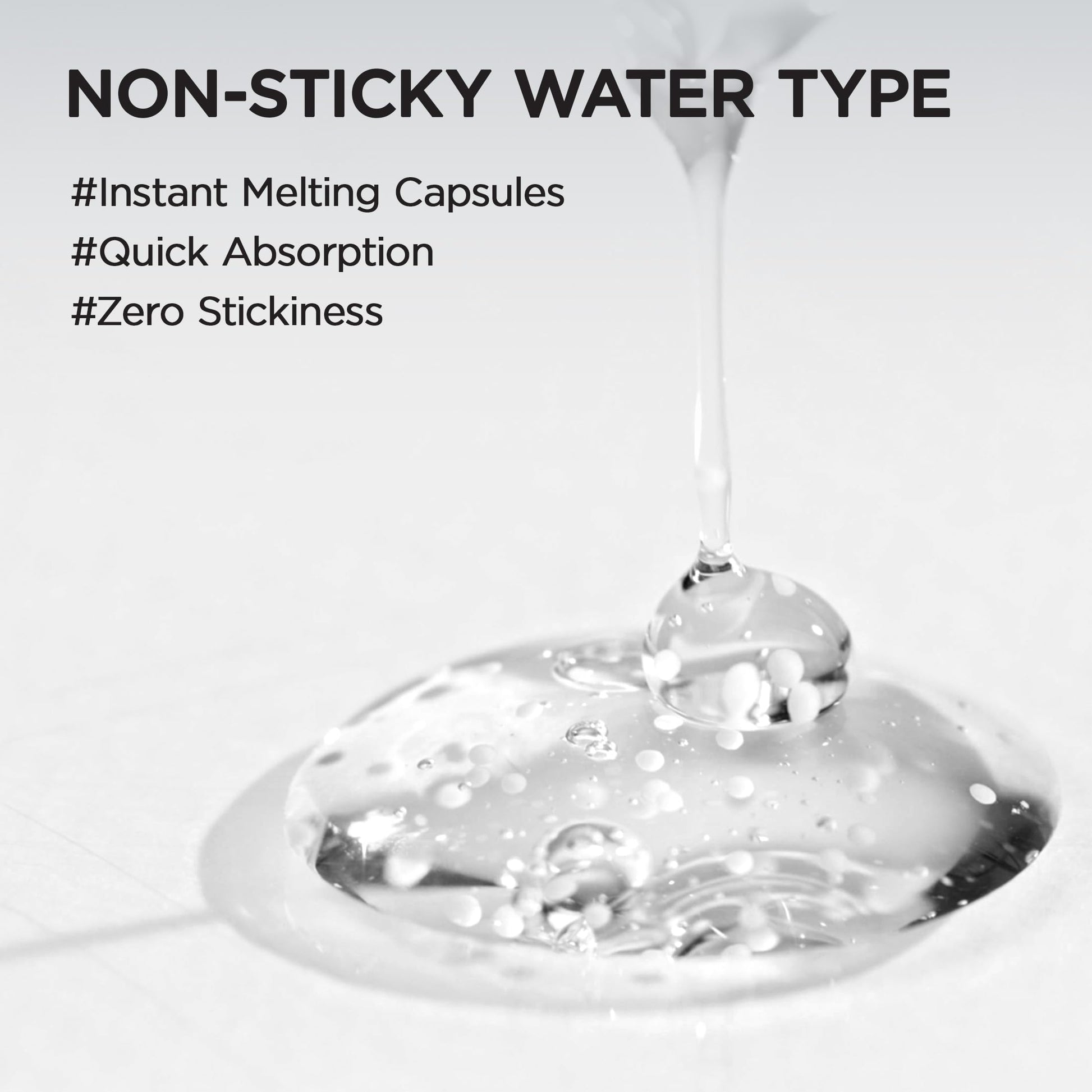 Close up view of the encapsulated Madewhite particles inside the SKIN1004 Centella Tone Brightening Ampoule