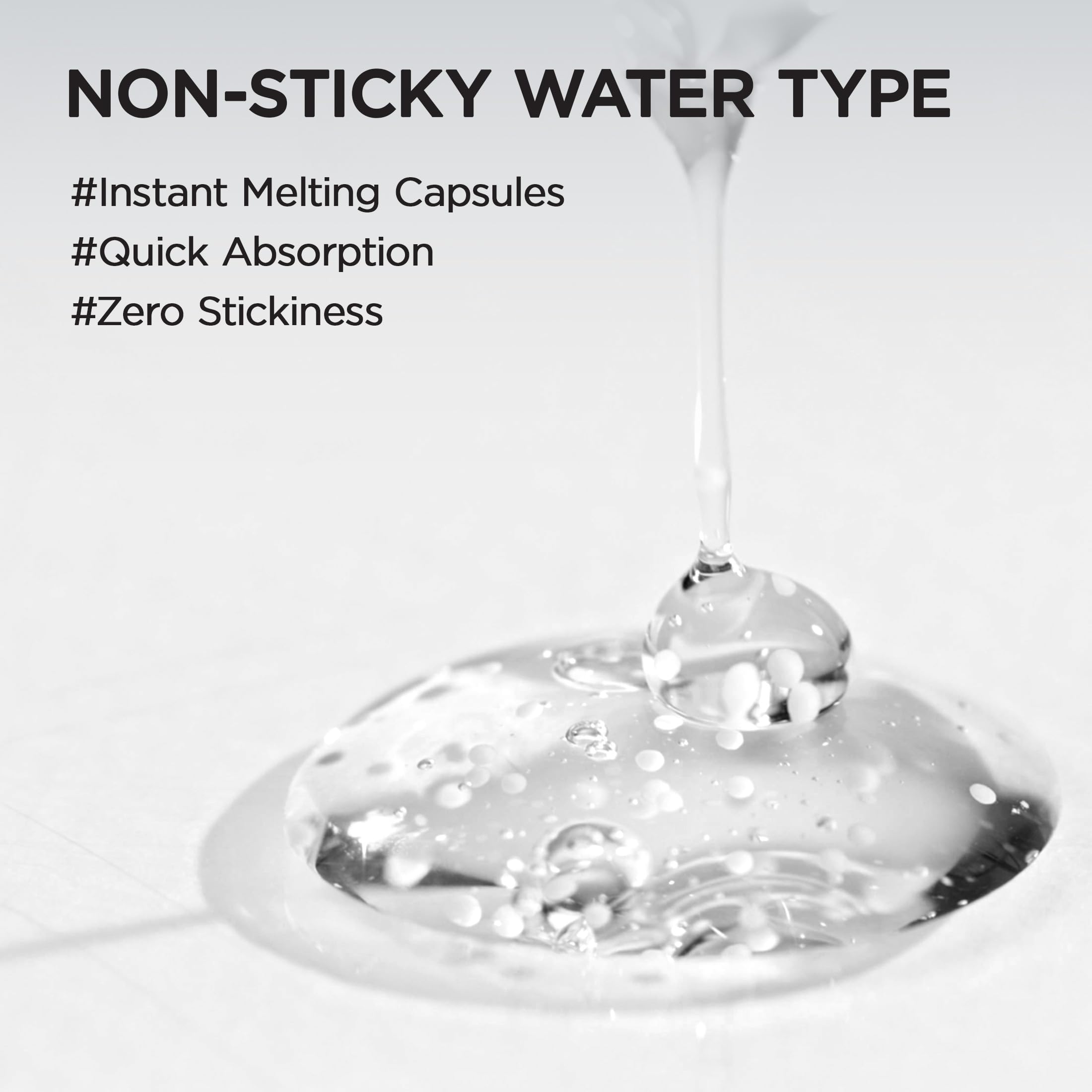Close up view of the encapsulated Madewhite particles inside the SKIN1004 Centella Tone Brightening Ampoule
