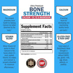 BioSchwartz bone strength capsules container side angle
