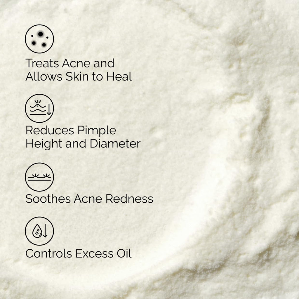 The Ordinary Sulfur powder to cream texture demonstration