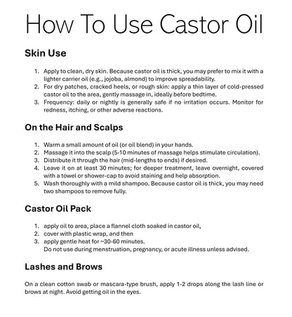 Sixteen fluid ounce glass bottle of imported Essentially KateS natural multi-purpose hair and skin oil