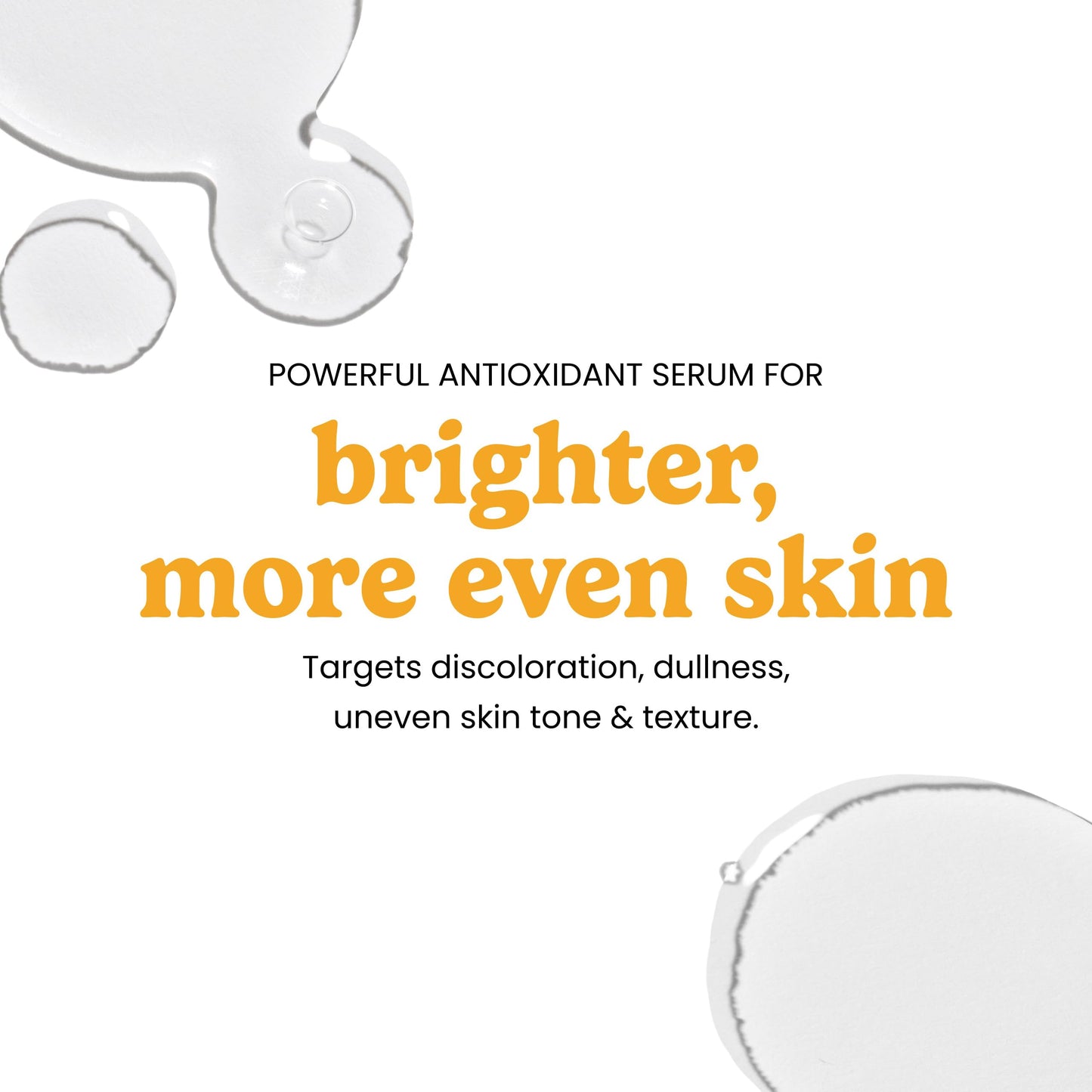 Fragrance free Timeless skin brightening serum bottle standing upright on a clean surface