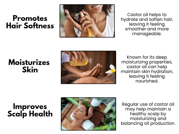 Packaging details of Essentially KateS USA imported castor oil