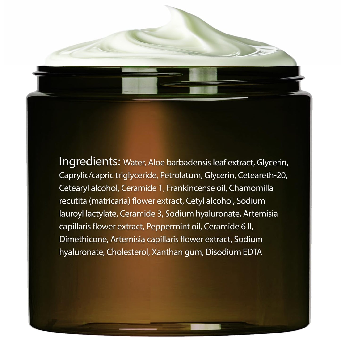 Essentially KateS Frankincense therapeutic foot lotion packaging details highlighting pure essential oil ingredients.