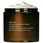 Essentially KateS Frankincense Foot Cream texture and packaging