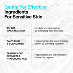 Anua BHA 2 Percent Gentle Exfoliating Toner application demonstration