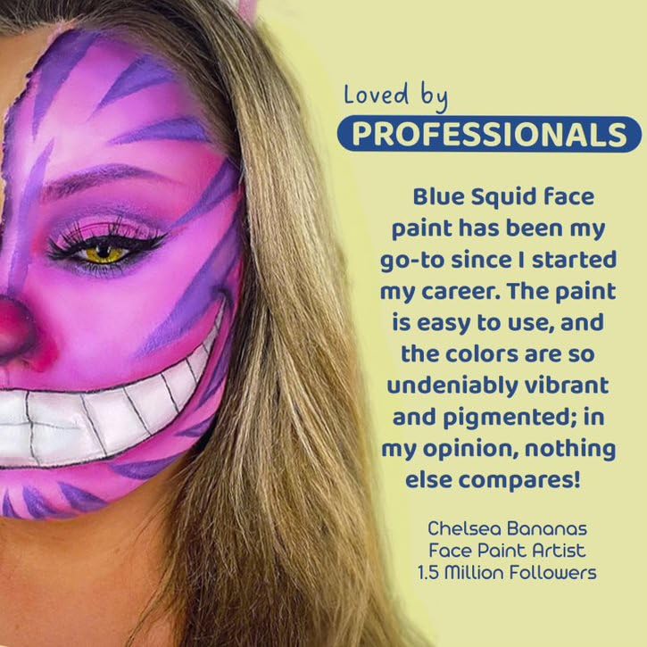 Non toxic white makeup cake for professional special effects and cosplay